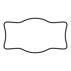 Scalloped Vector Badge Frames wavy and Decorative Label Shapes for Logos, Stickers, and Packaging