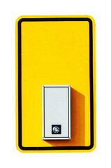 gate barrier push button
