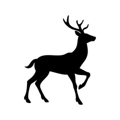 Obraz premium Deer Silhouette