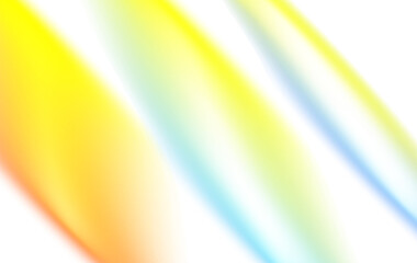 Futuristic neon lines glowing on transparent background