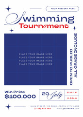 Swimming Tournament Flyer