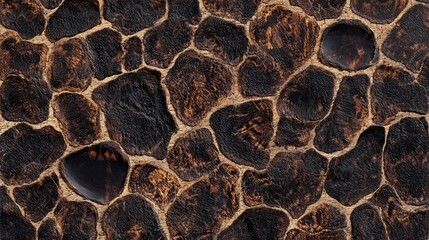 Dark Exotic Stone Texture Background
