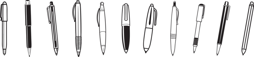 Collection of Stylish Pens – Premium Writing Instruments for Office, Creativity, and Professional Use.