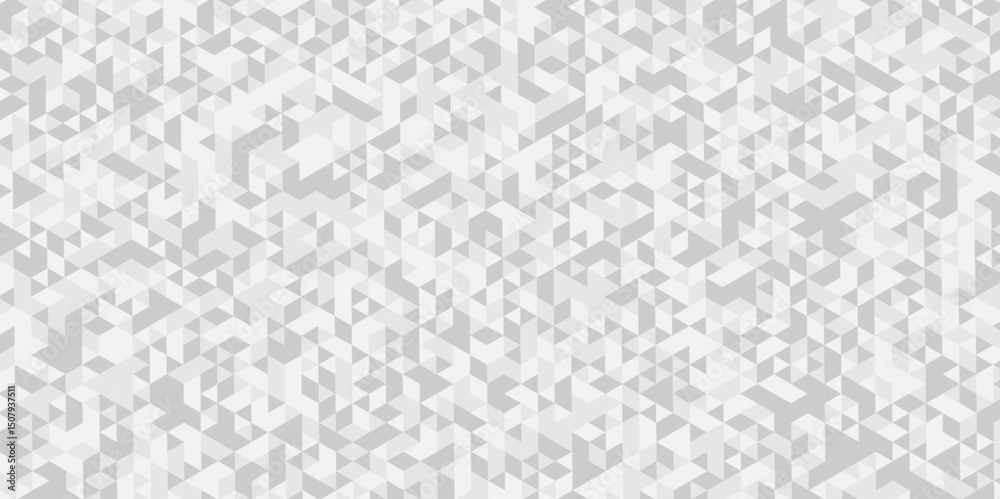 Poster abstract geometric background vector seamless technology gray and white background. abstract geometr