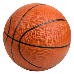 Obraz premium Basketball Isolated on Transparent Background