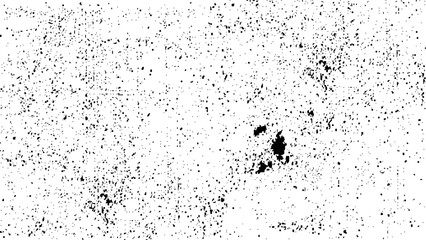 Dust overlay textured. Grain noise particles. Rusted white effect. Grunge background black and white. 