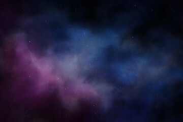 Fototapeta premium Ethereal cosmic cloud gradient blending vibrant colors to create a dreamy abstract background with a sense of depth.