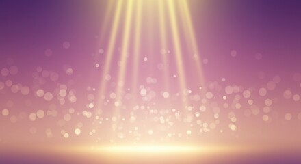 光が差し込む紫色の背景素材