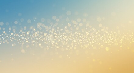 キラキラと輝く光と優しいグラデーションの背景