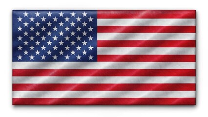 Fototapeta premium Drone View American Flag, USA Flag Aerial Photography, Patriotic Aerial Shot, 4th of July Drone Image, Stars and Stripes Overhead
