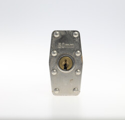 high security 50mm padlock for maximum protection, metal security lock, durable padlock, secure...