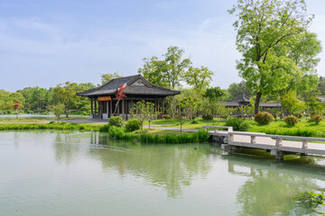 Fototapeta premium pavilion in the park