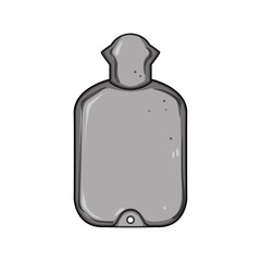 hurt bottle pain relief cartoon vector illustration