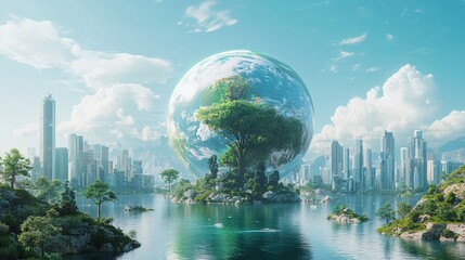 A climate change summit attended by virtual avatars from around the world 