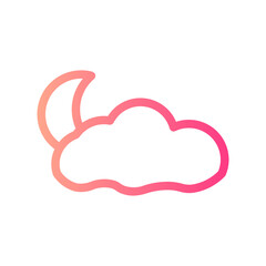 night gradient icon