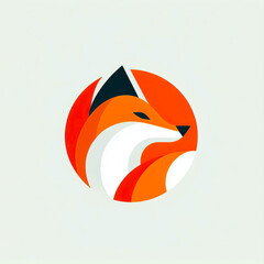 Minimalist Fox Logo
