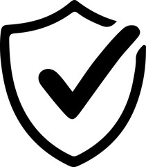 Shield Icon Set with Security Symbols
