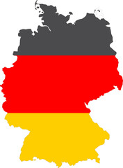 Germany country map location 