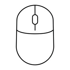 black computer mouse