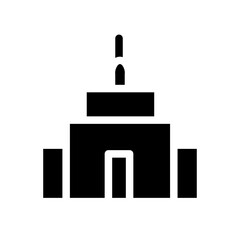 capitol glyph icon