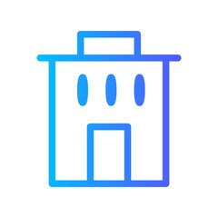 building gradient icon