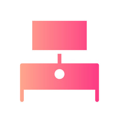 furniture gradient icon