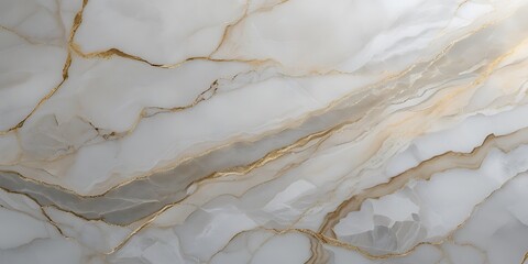 Fototapeta premium Elegant White Marble Texture with Gold Veins for Luxury Design Projects