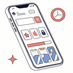 vector illustration of a card