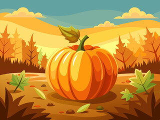 pumpkin illustration
