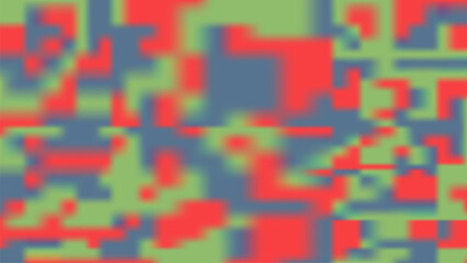 Illusionary Squares - Abstract Color Harmony