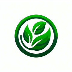 Eco Leaf Logo Design
