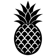 Obraz premium vector illustration of pineapple