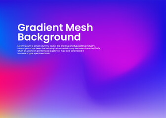 Vibrant Gradient Mesh Background for Design Projects
