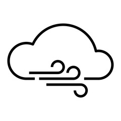 Windy outline icon
