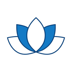 Yoga Blue Line Icon. Fitness, Health, Healthy Lifestyle, Wellbeing, Exercise, Health Care, Sport, Workout Editable Stroke Vector Illustration