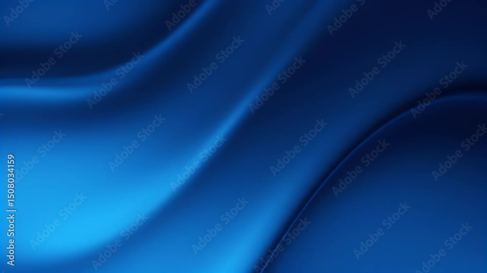 Poster abstract blue gradient: dynamic light and shadow play