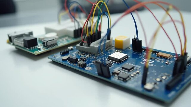 Arduino development kit with modular sensors and electronic components

