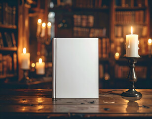 Haunted Library A Firefly Horror Novel Book Cover Mockup