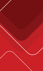 Red abstract background. Dynamic shapes composition. Vector illustration for banners, presentation templates and social media.