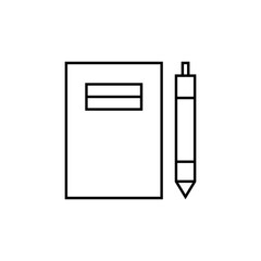 Start-up Outline Icon Note
