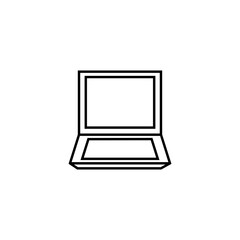 Start-up Outline Icon Laptop