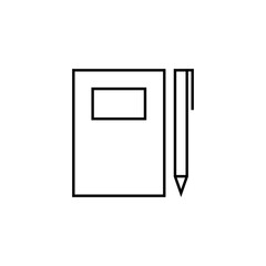 Start-up Outline Icon Note