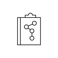 Start-up Outline Icon Note