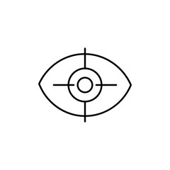 Start-up Outline Icon Target