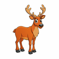 reindeer with red nose