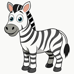 zebra vector illustration , zebra