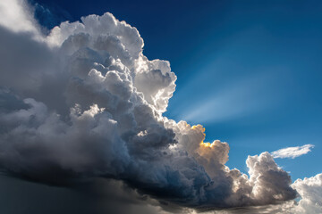 Storm Cloud and Sunny Cloud