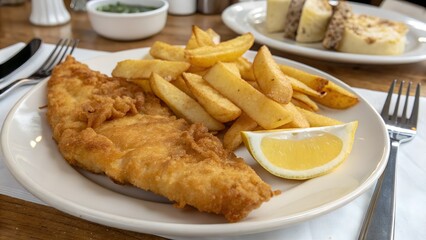 Fish and Chips.