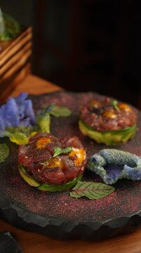 tartar comida oriental