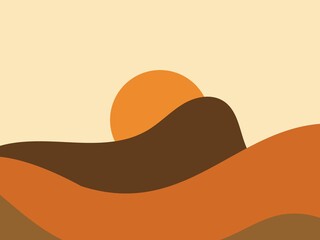 A memorizing hill illustration 